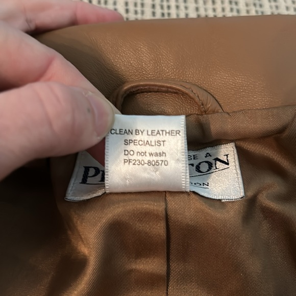 ⭐️Vintage Pendleton leather jacket/blazer, petite large⭐️#PENDLE - Picture 9 of 9